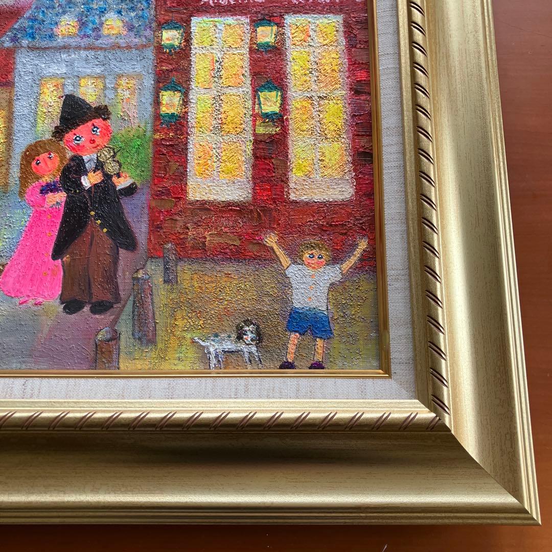 清水新也　F8 油彩画