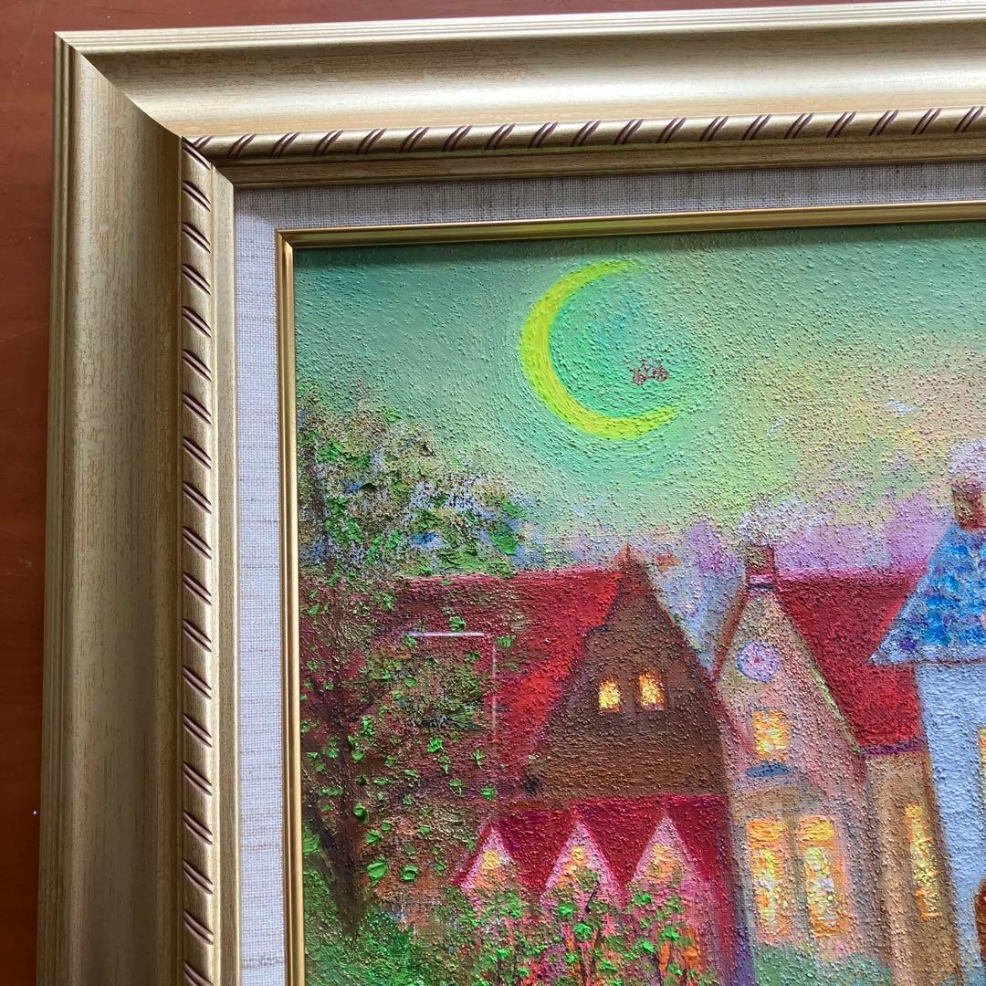 清水新也　F8 油彩画