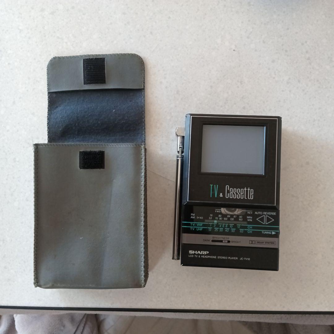 SHARP JC-TV10 TV & カセットプレーヤー