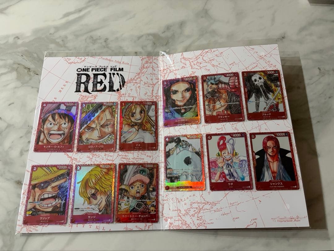 れ*者様 ワンピースカードゲーム プレミアムカードコレクション　FILM RED