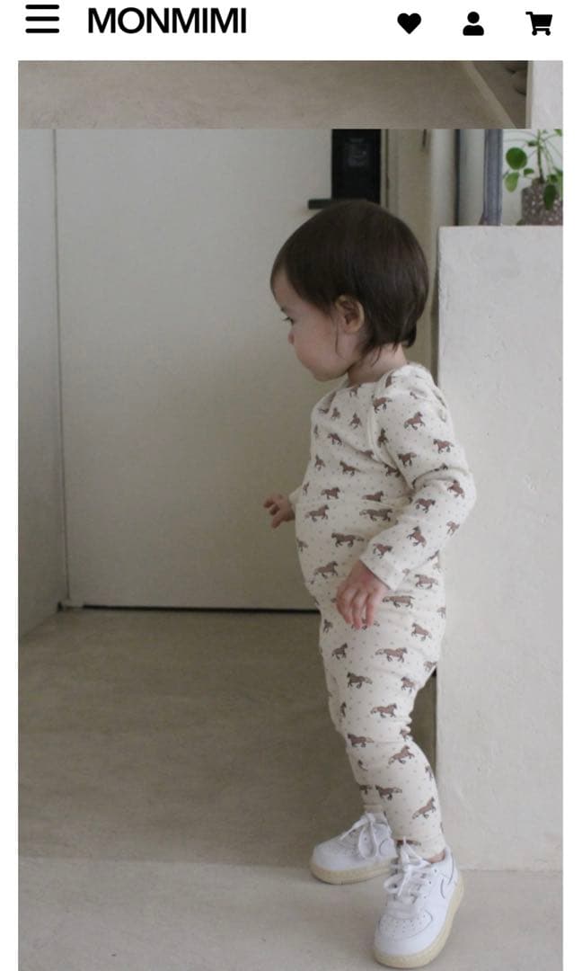 【新品未開封】monmimi horse and  80 馬　baby