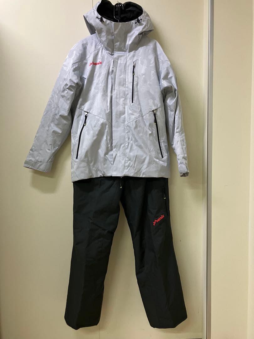 phenix スキーウェア Mサイズ グレー/ブラック