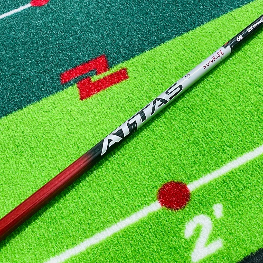 【美品】シャフト／ATTAS RX SUNRISE RED／6S／PING／1W
