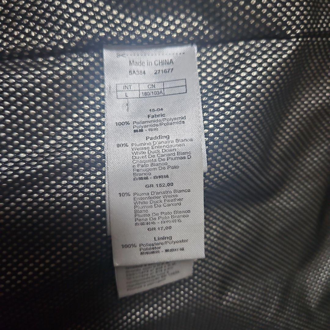 EA7 ブラックダウンジャケット