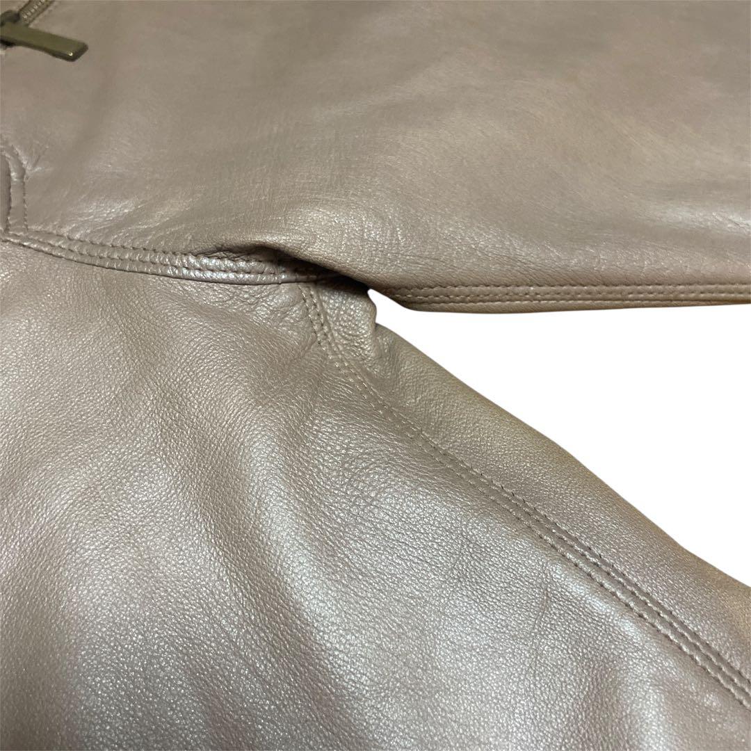 RUFFO ルッフォ　レザー パンツ　イタリア製　ナッパレザー　ブラウン