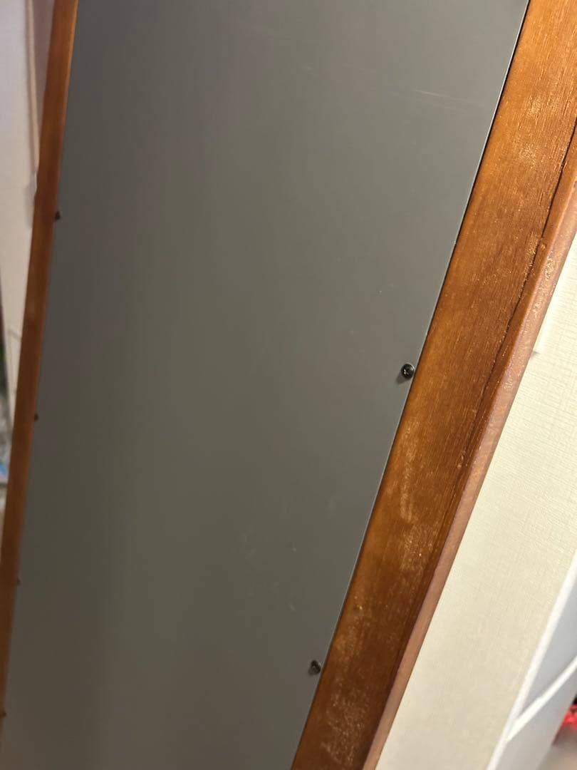 LOWYA [幅60]ミラー　ヴィンテージ風スタンドミラー　古材　オールドエルム