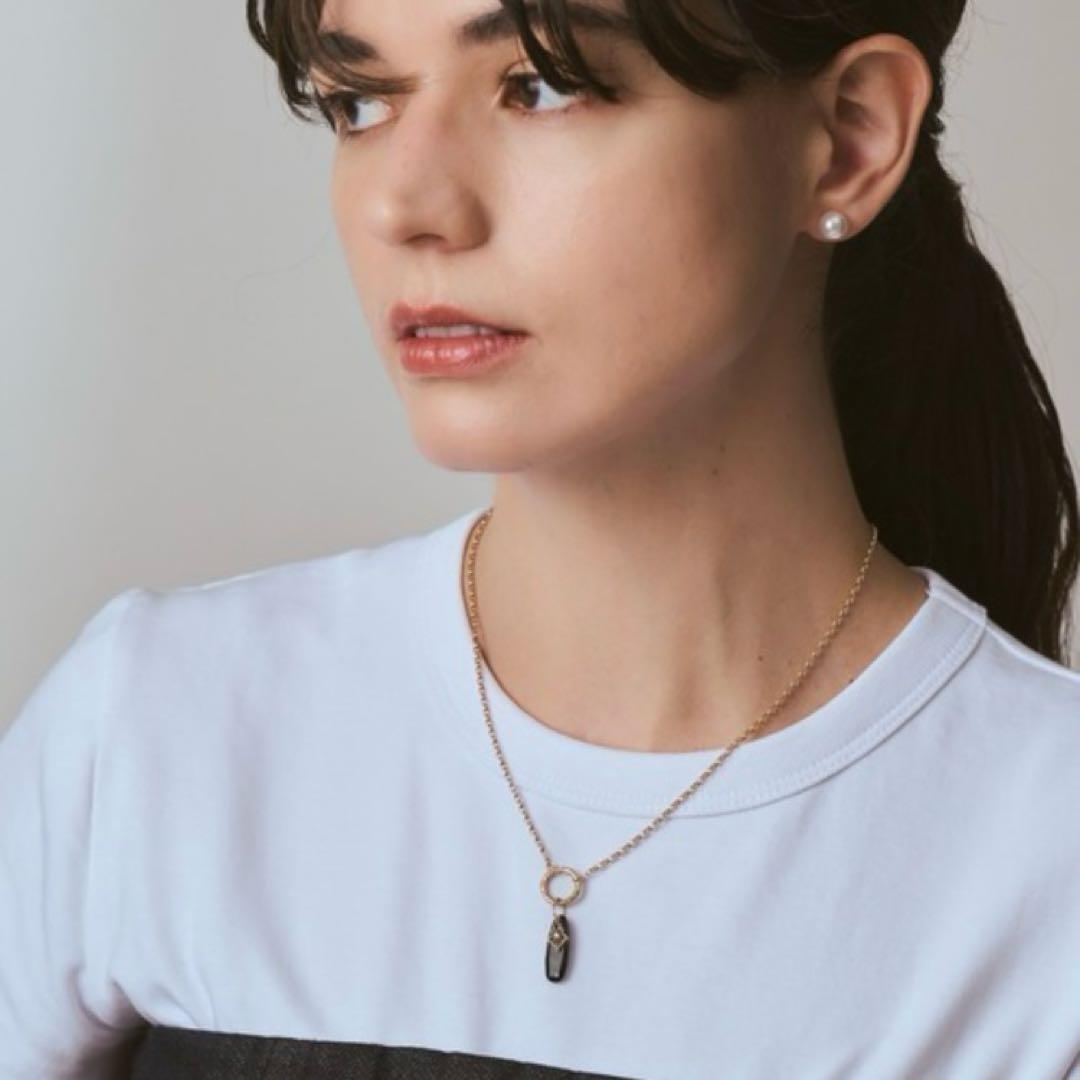 アガット 新品k5オニキスチャーム 販売証明書付き