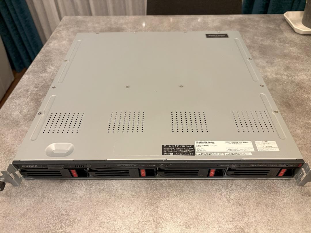 TeraStation TS3420RN NAS 2021年製