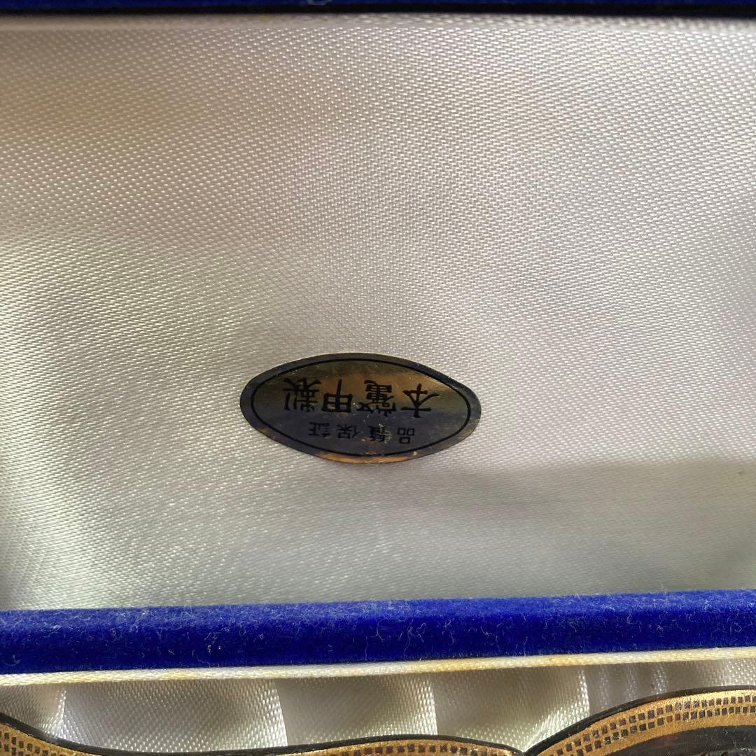 簪　本簪甲製　作家物　鼈甲　金蒔絵　べっこう