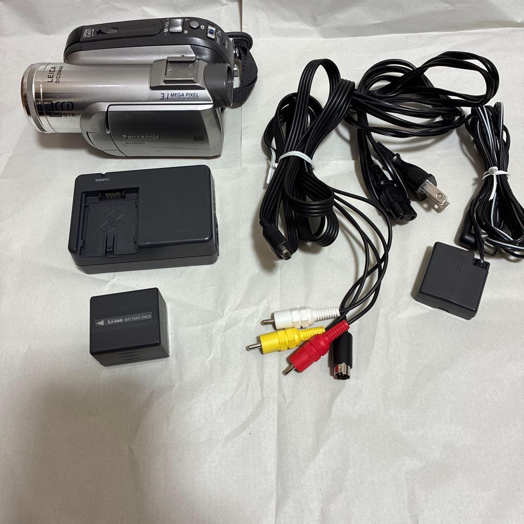 MiniDV NV-GS320 この出品物だけでレコーダーにダビングできます！！