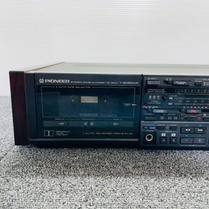 Pioneer ダブルカセットデッキ　T-9090WR