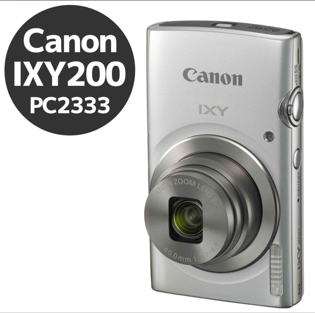 Canon キヤノン IXY 200コンパクト シルバー PC2333