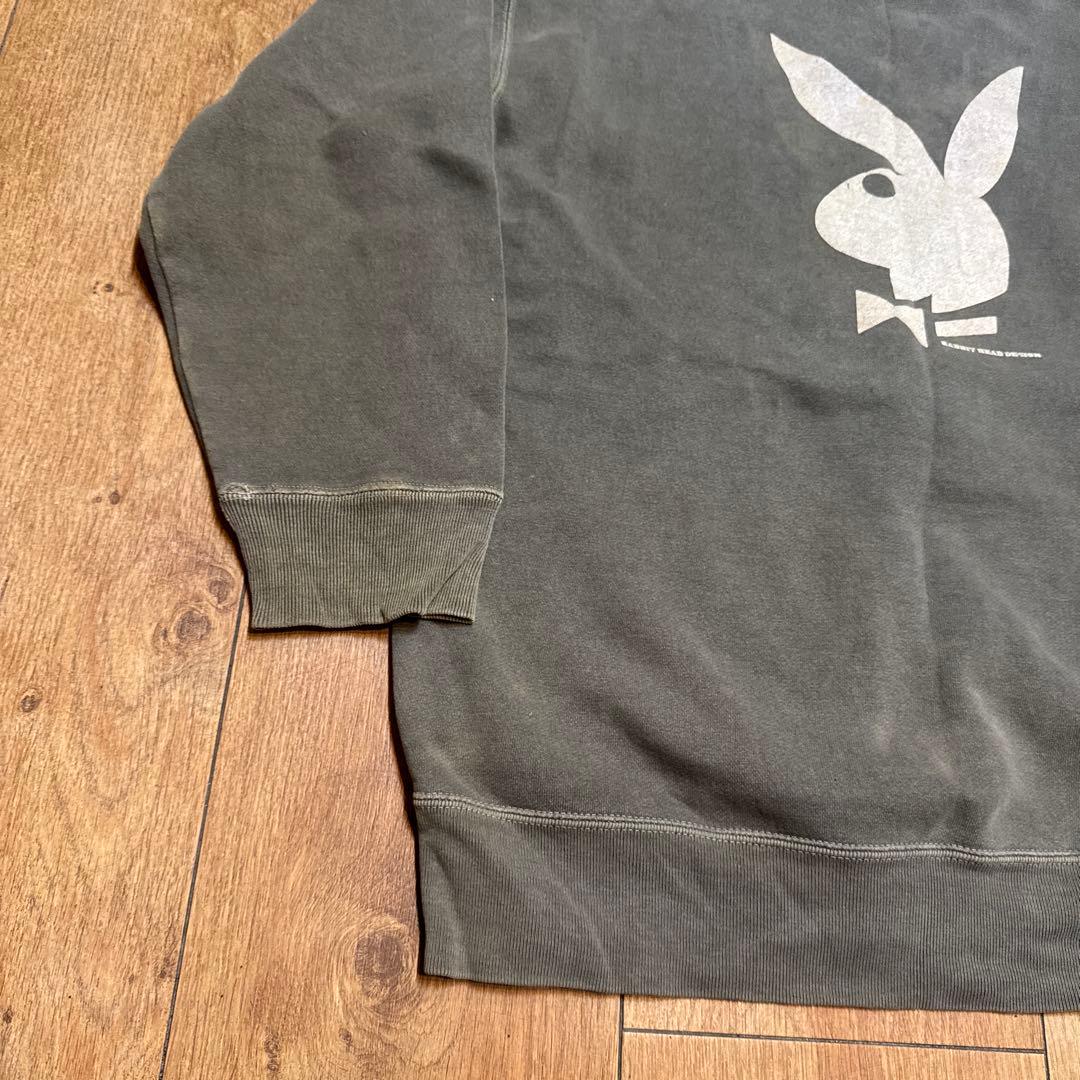 m*y様 RHD PLAYBOY ロゴ スウェット SIZE L