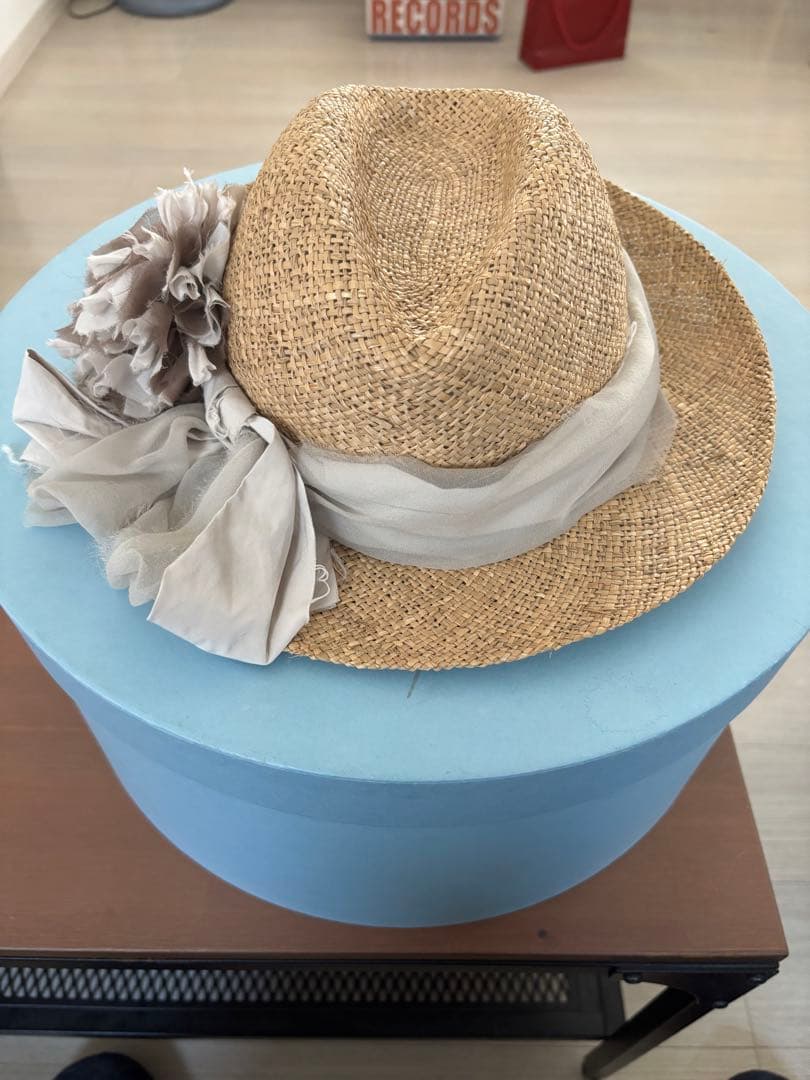 LANVIN paris 2010年　ストローハット