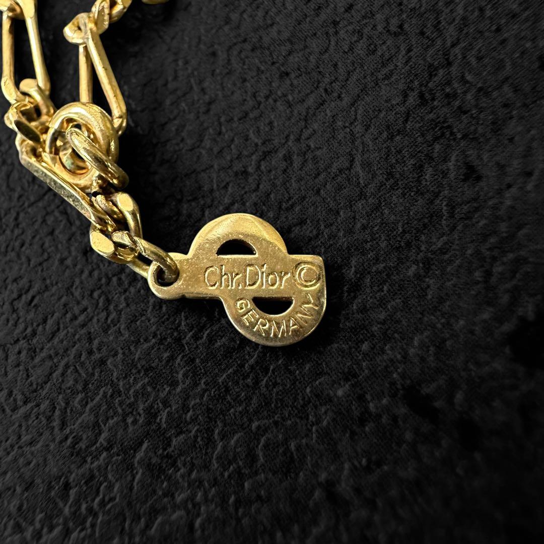 Christian Dior CDロゴ　フィガロチェーン　ネックレス