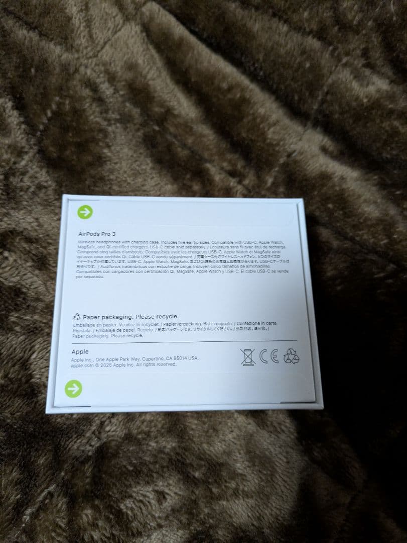 Apple AirPods Pro 3 本体