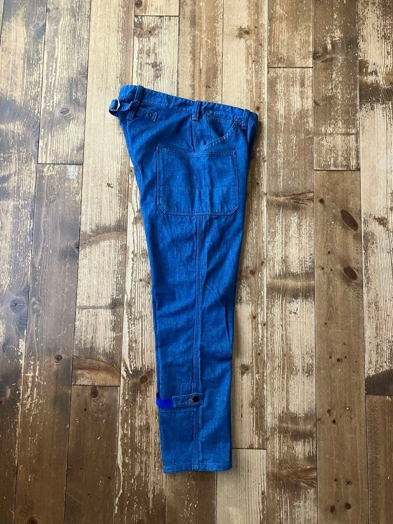 nanamica ナナミカ デニム サルエルパンツ W32 日本製 カーゴパンツ
