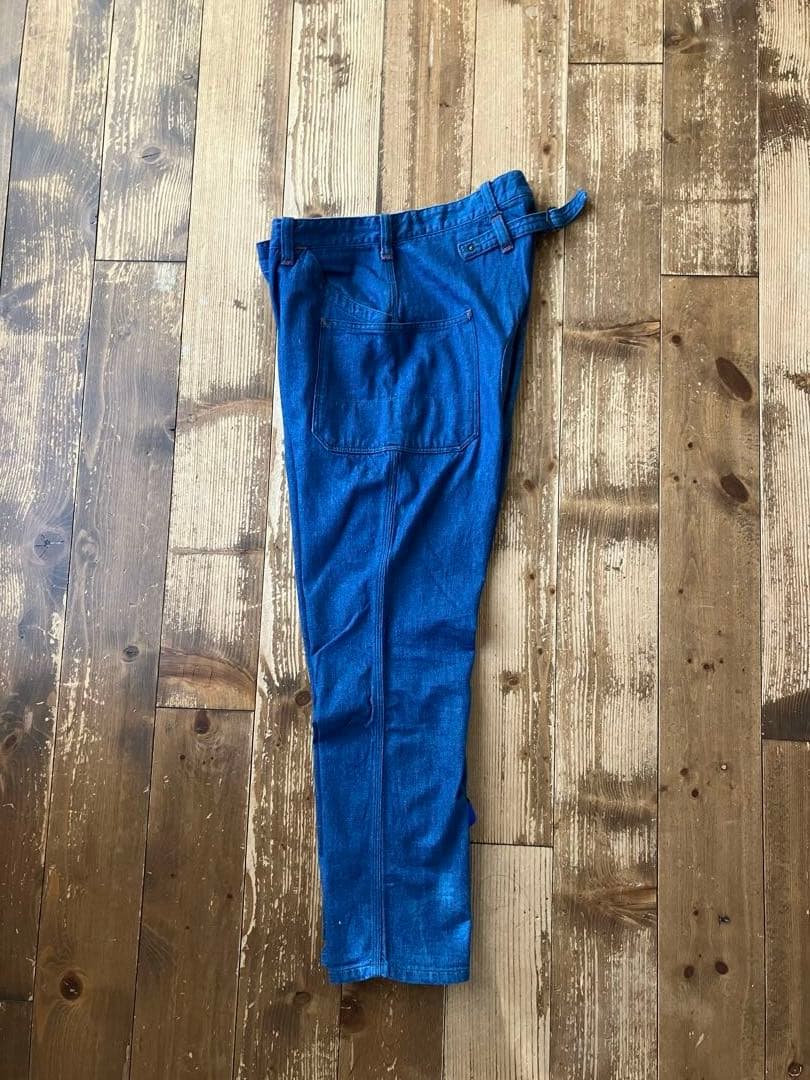 nanamica ナナミカ デニム サルエルパンツ W32 日本製 カーゴパンツ
