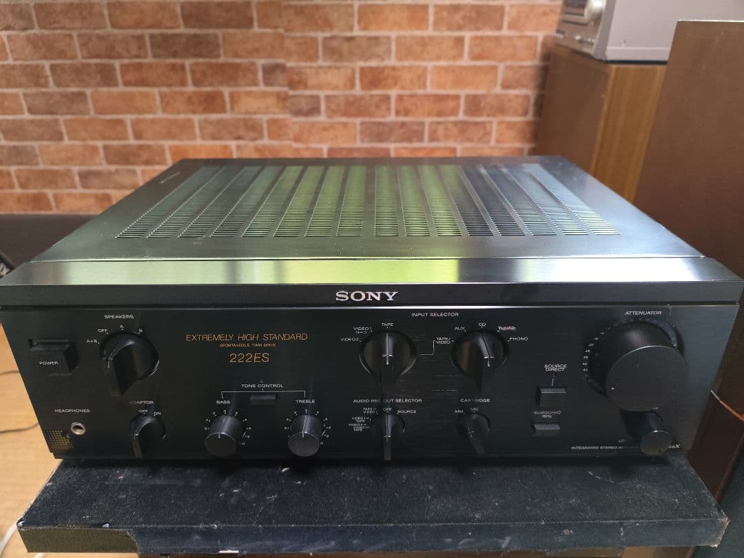 SONY 222ES プリメインアンプ