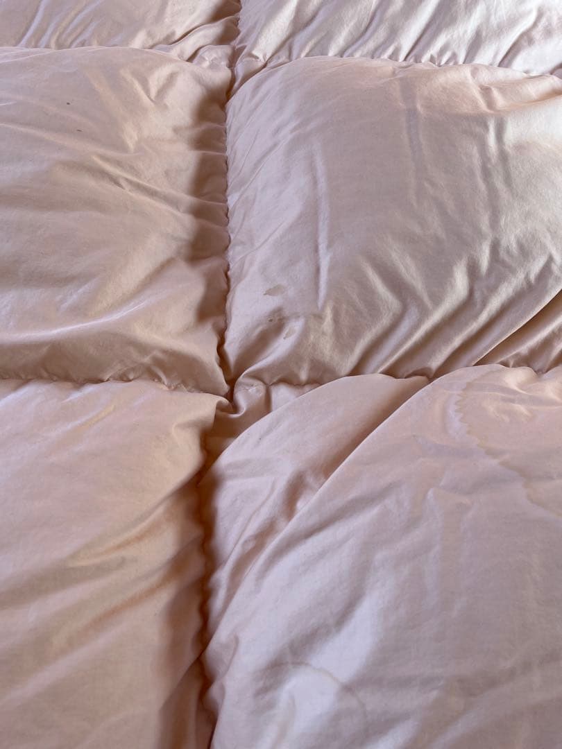 あ*☆様 羽毛布団 150×210 ダウン95% フェザー5% ホワイトグース1