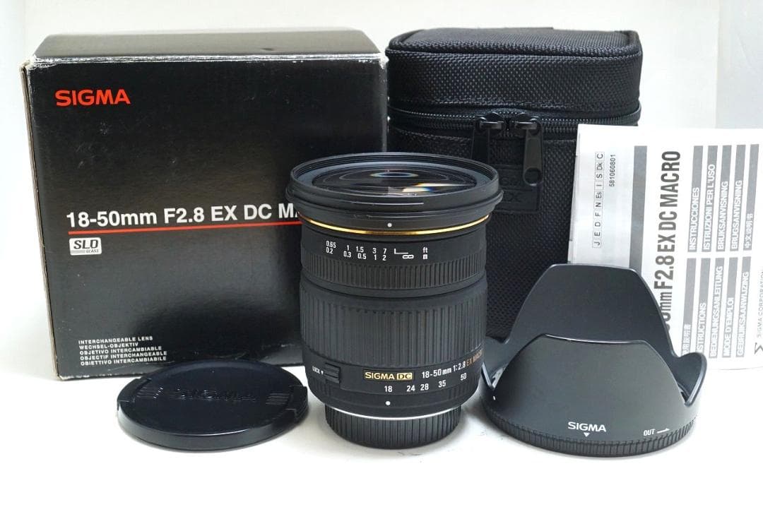 ■ペンタックス用　SIGMA 18-50mm F2.8 EX DC MACRO