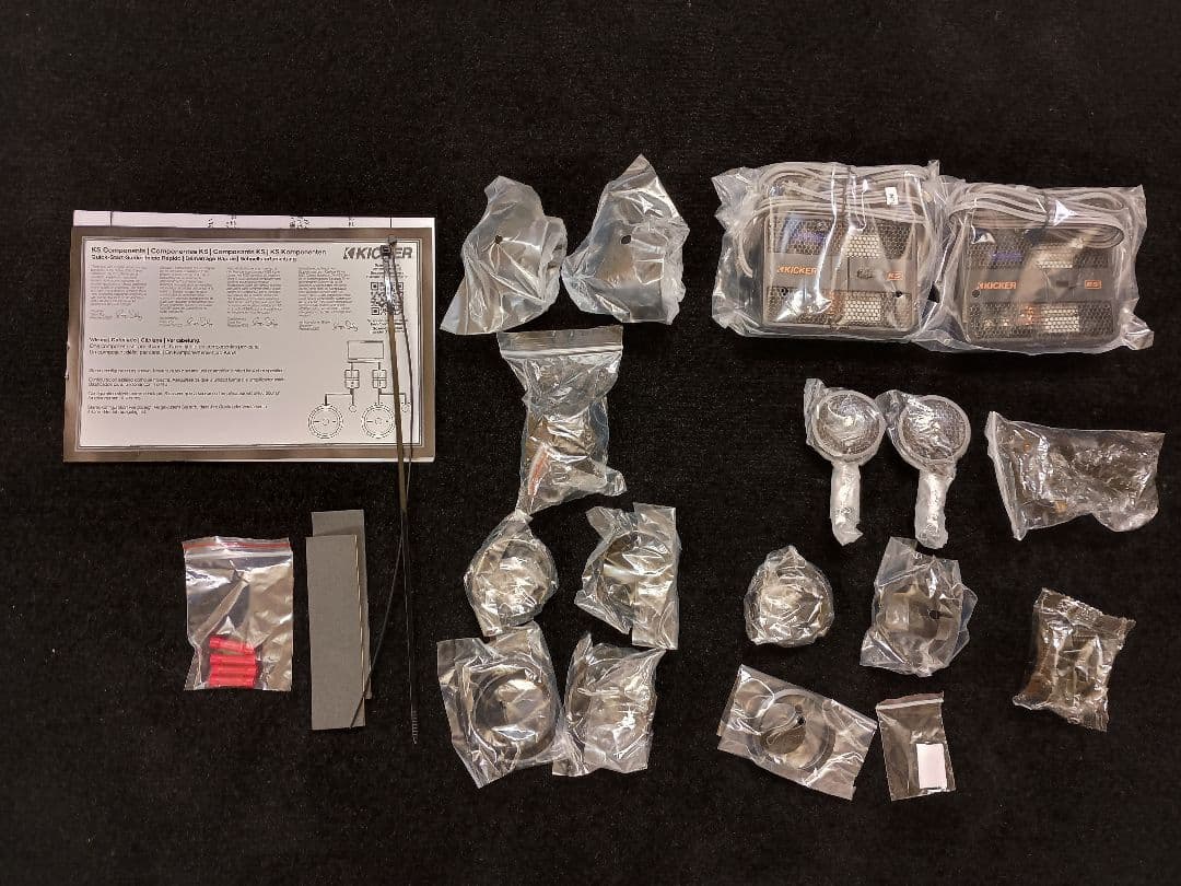 KICKER スピーカーKSS6904付属ツィーターとネットワーク