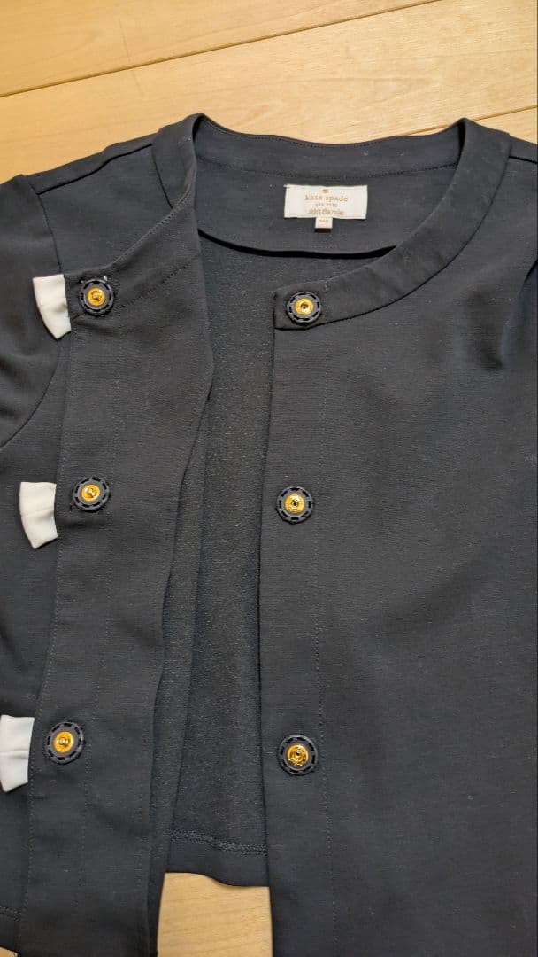 kate spade リボン付き セットアップ　黒 160
