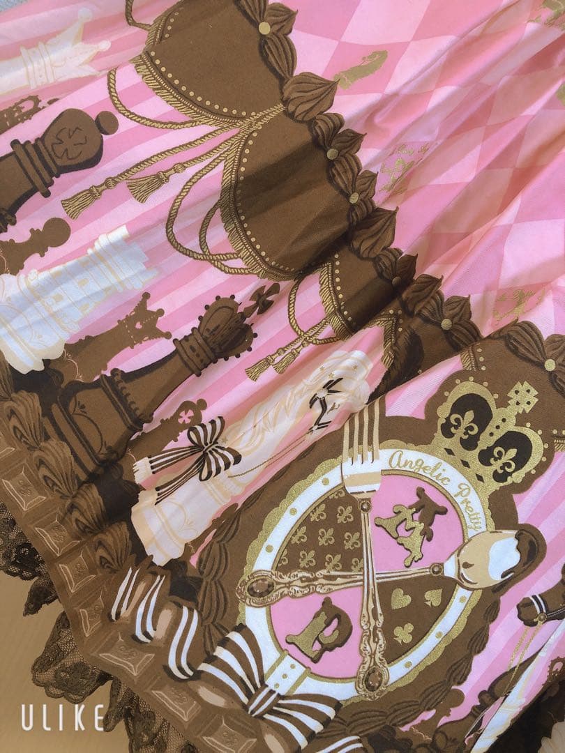 Angelic prettyチェスチョコビスチェ風ジャンパースカート