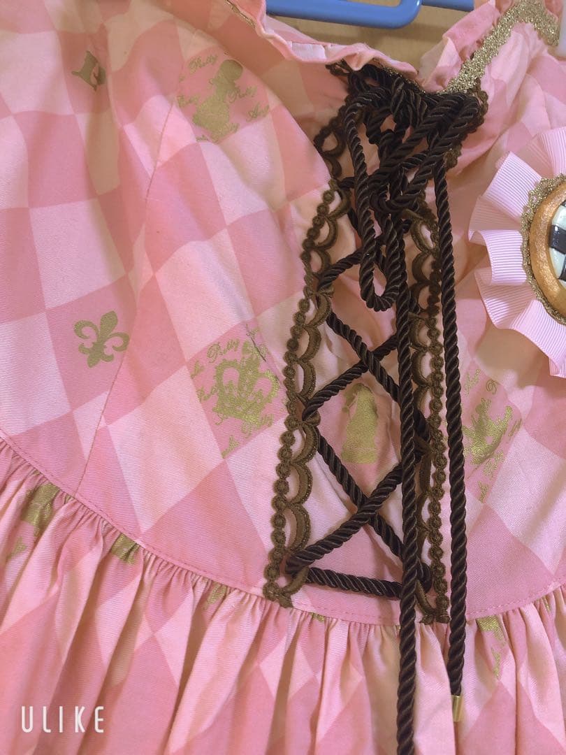 Angelic prettyチェスチョコビスチェ風ジャンパースカート