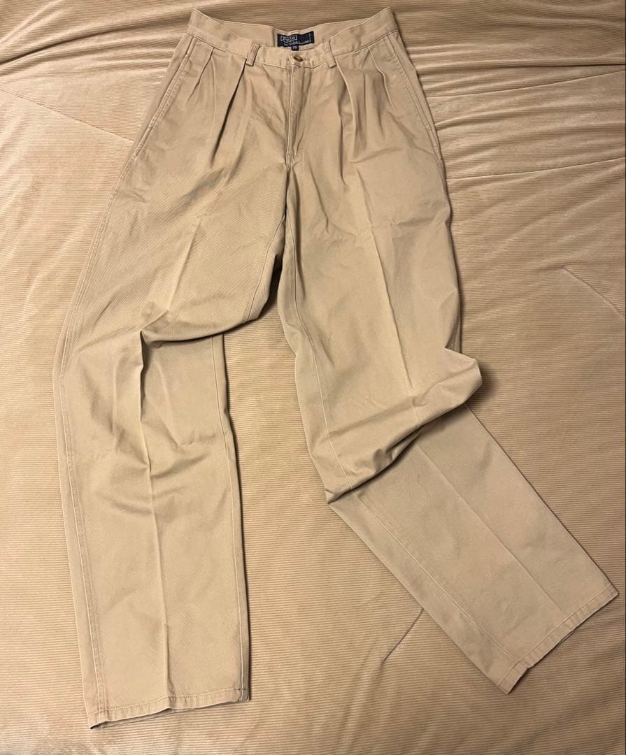 90's Polo Ralph Lauren ポロチノ ベージュ