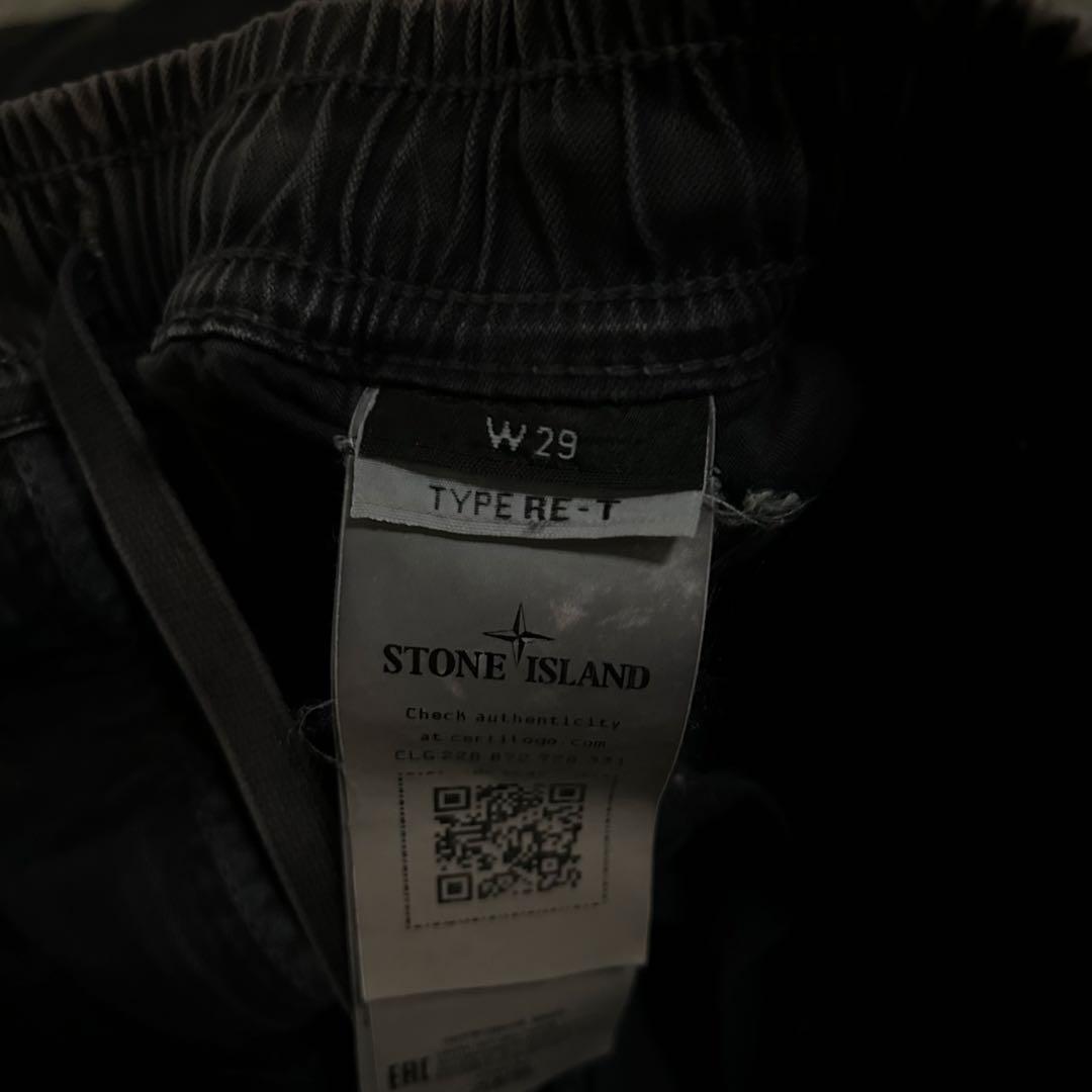22AW STONE  ガーメントダイイージーカーゴパンツ