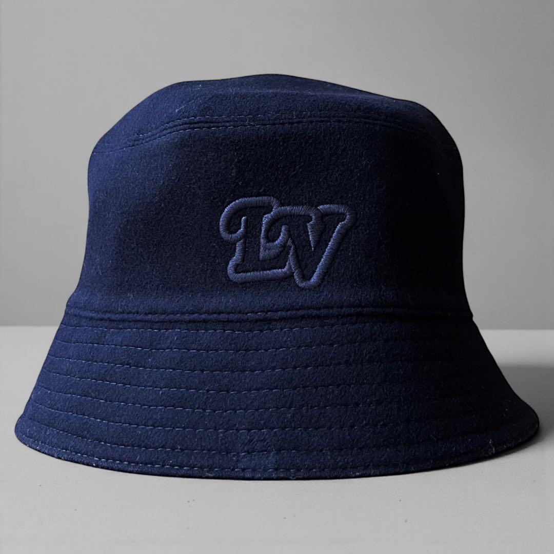 美品 ルイヴィトン シャポー モノグラム レコード リバーシブル バケットハット