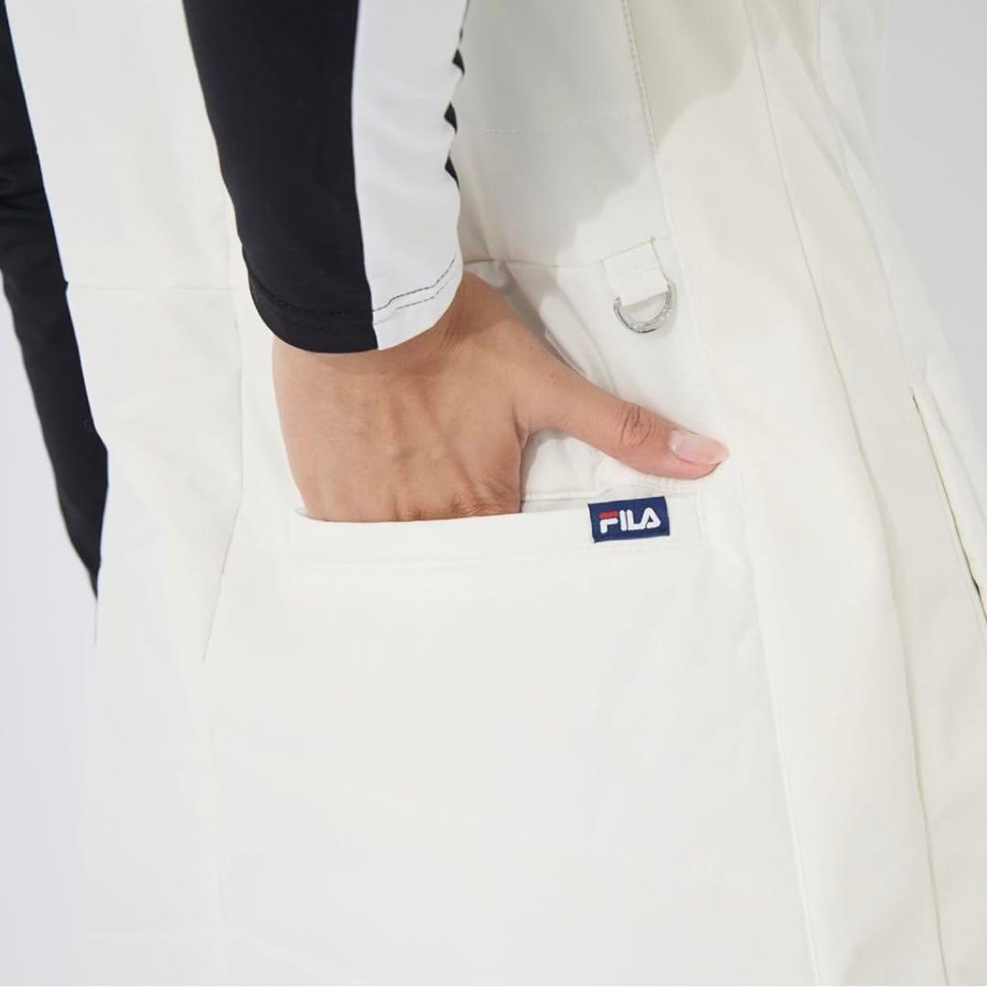 [フィラ ゴルフ] ワンピース ベスト 袖なし レディース M スポーツ ゴルフ