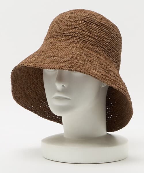 em. MAISON N.H PARIS NOA HAT ハット ブラウン