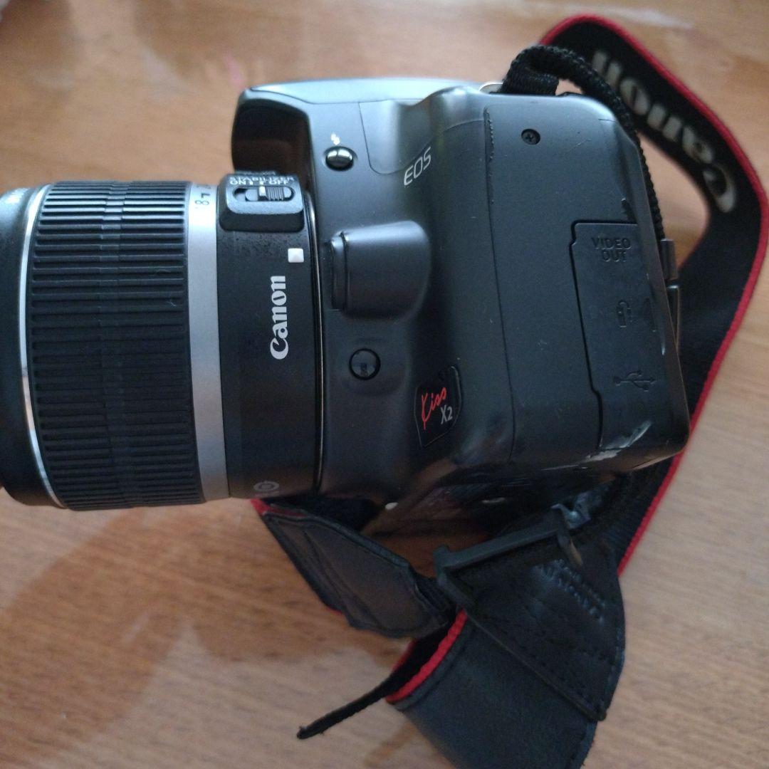 難あり※Canon KISS X2 一眼レフ 充電器 ROM 説明書付属品あり