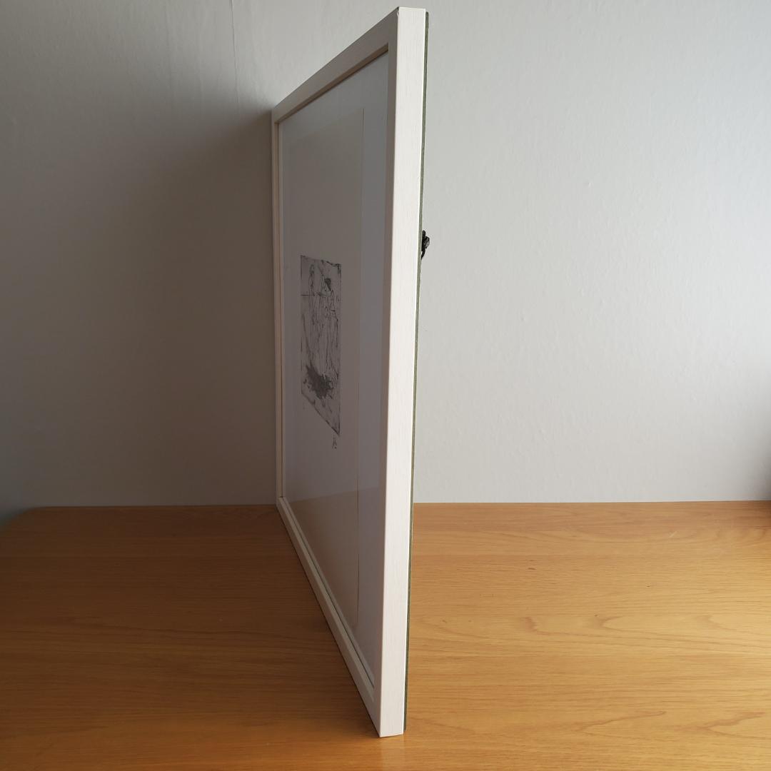 横尾忠則 リトグラフ 夢シリーズ 海底の死 銅版画 直筆サイン 限定20部 額装