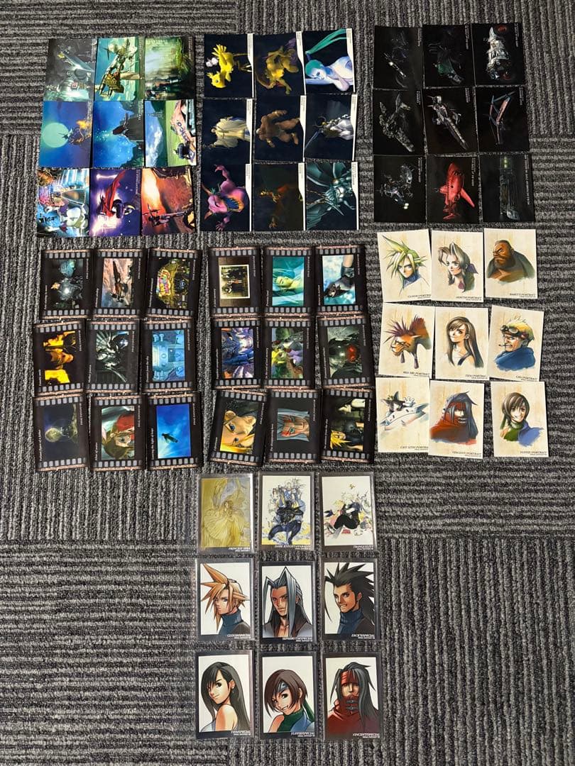 ファイナルファンタジーアートミュージアム1stエディションフルコンプ144枚