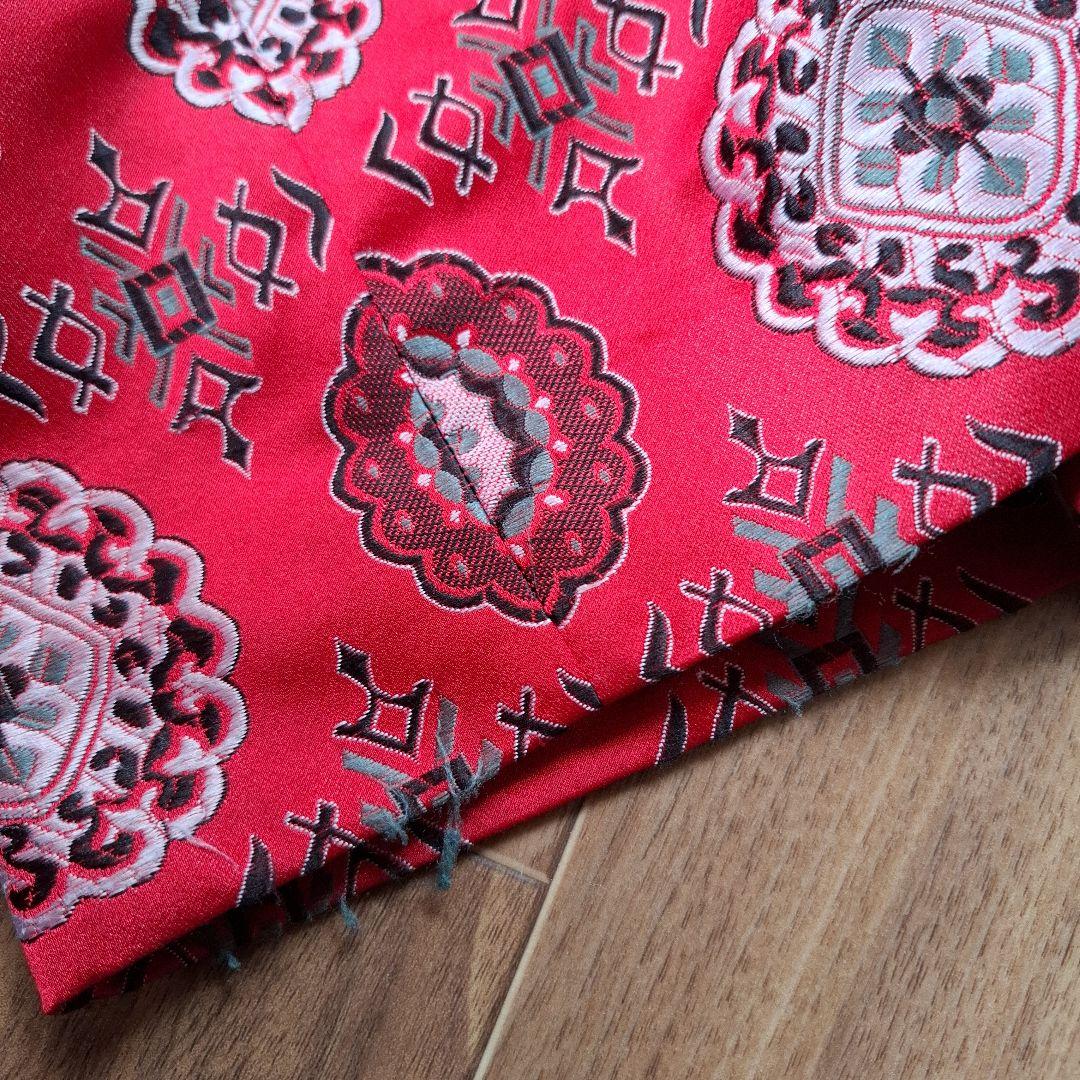 コムデギャルソン ジャガード刺繍 ワイドフレアーパンツ