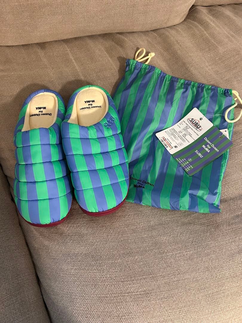 ゆ*様 SUBU × Dusen Dusen for MoMA サンダル　スリ