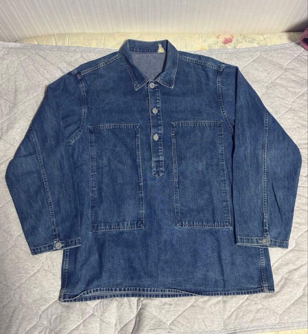 [M35]US ARMY デニムプルオーバー カバーオール ヴィンテージレプリカ