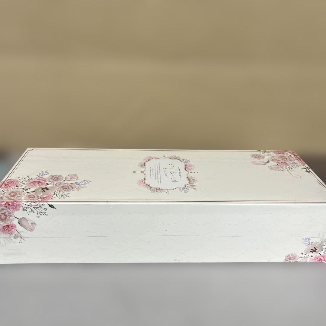 512505 spin & curl KINUJO カールアイロン　ホワイト