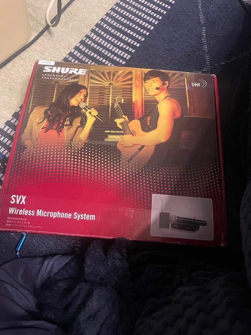 Y*I様 SHURE SVX ほぼ使ってない　マイク　ダンス　ワイヤレスシステム