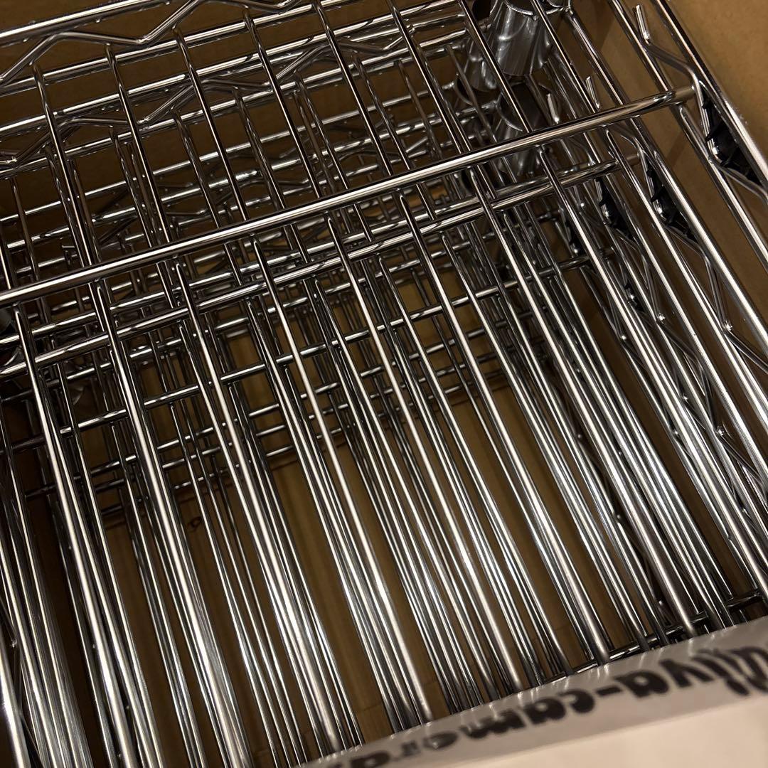 ホームエレクター 棚板8枚　450×350 テーパードスリーブ付き