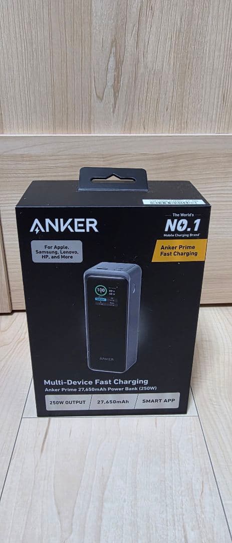 スマホアクセサリー ANKER Power Bank 272650mAh 250W