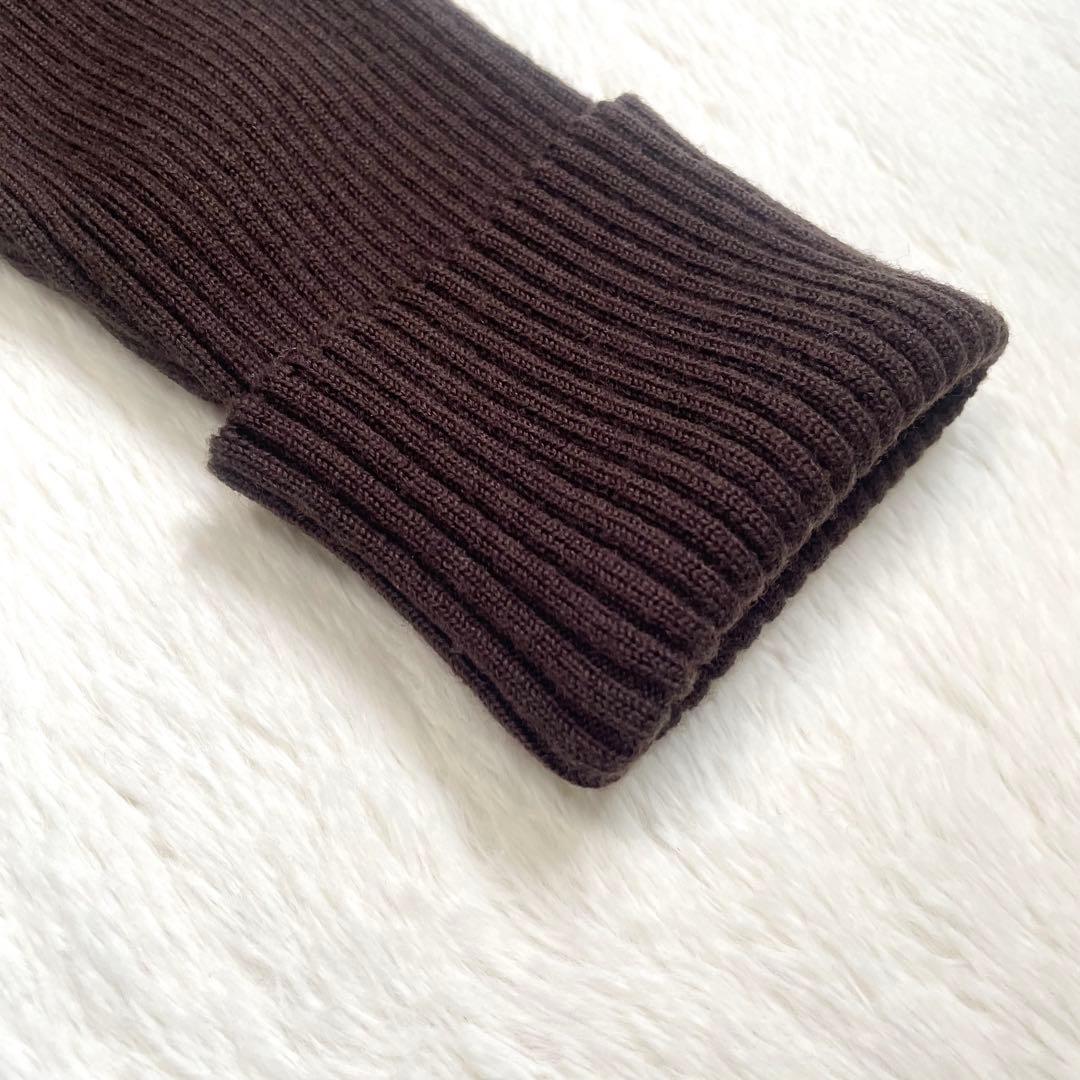 美品《バーバリーブルーレーベル》ドッキングワンピース ノバチェック ブラウン