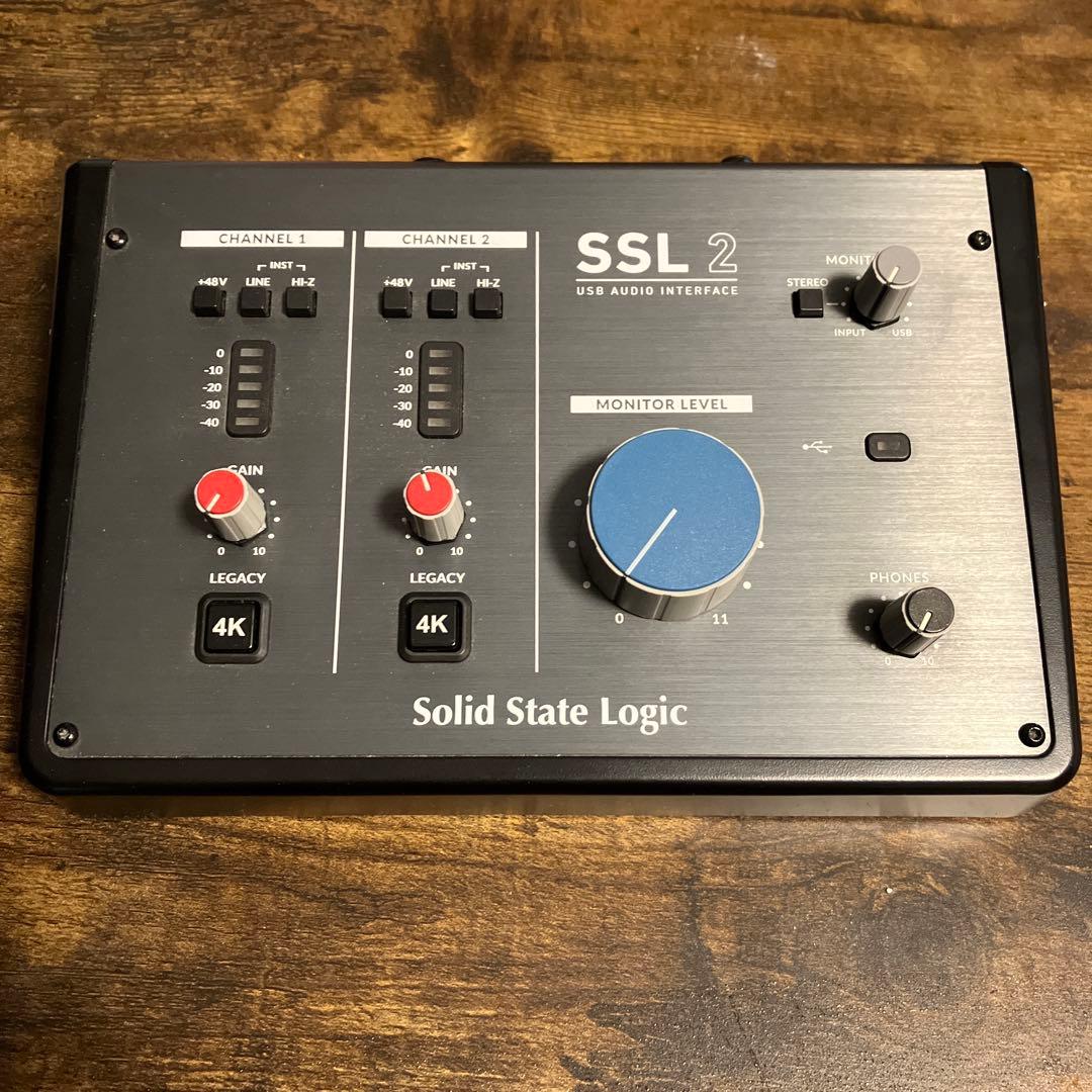 SolidStateLogic SSL2 オーディオインターフェイス