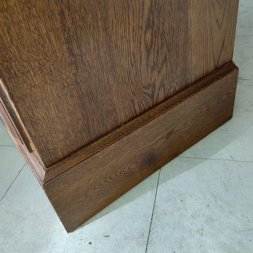 蝦夷民芸家具 ライティングデスク ナラ材 えぞ民芸 ライティングビューロー