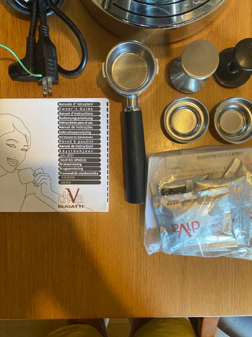 BUGATTI ブガッティDIVA エスプレッソマシン