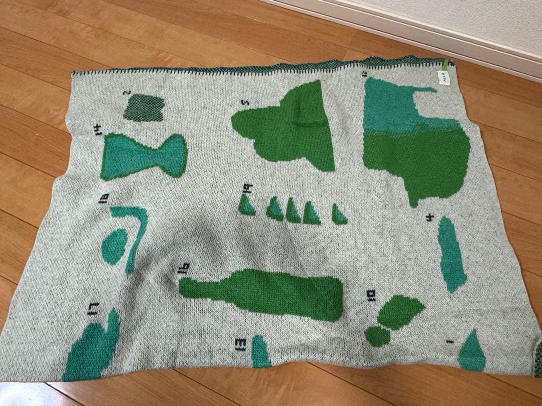 N*A様 PAMM 生活模様のニットブランケット