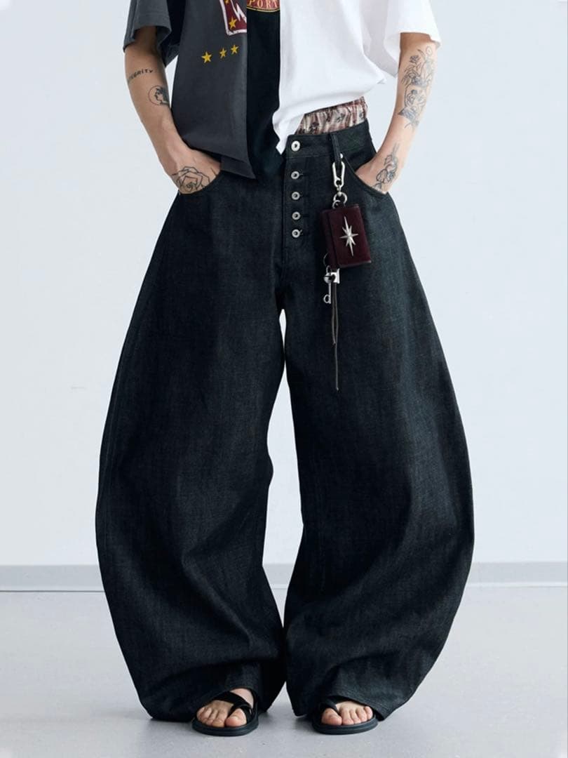 【新品・即発可】peoplesense リジットデニム Lサイズ